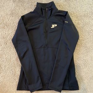 Medium Purdue Boilermakers Columbia Half Zip